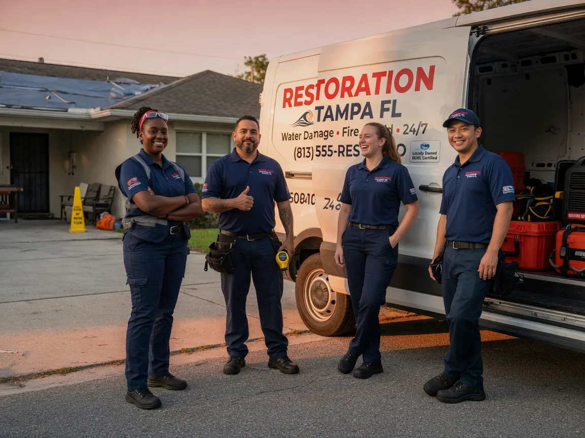 Water Damage Restoration company in Amelia, LA
